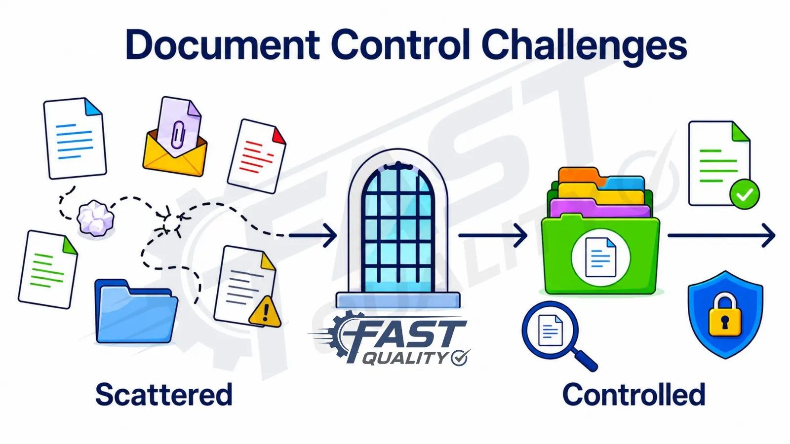 Document control challenges replaced by FAST digital document management
